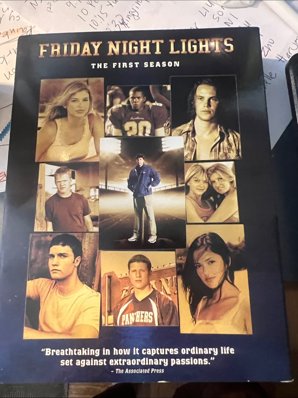 Friday Night Lights: The First Season DVD - Black Cover